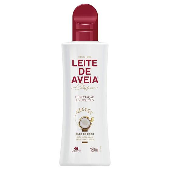 Imagem de Hidratante Corporal Davene Leite De Aveia Oleo De Coco 180ml