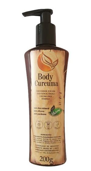 Imagem de Hidratante Corporal de Cúrcuma 100% Natural 200g