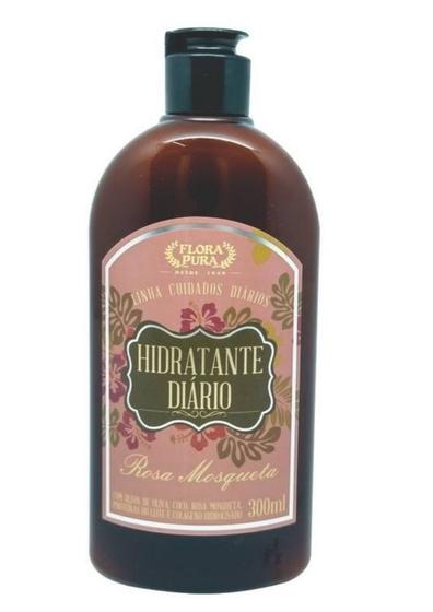 Imagem de Hidratante Corporal de Rosa Mosqueta Flora Pura 300ml Original