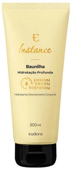 Imagem de Hidratante corporal eudora instance baunilha 200ml