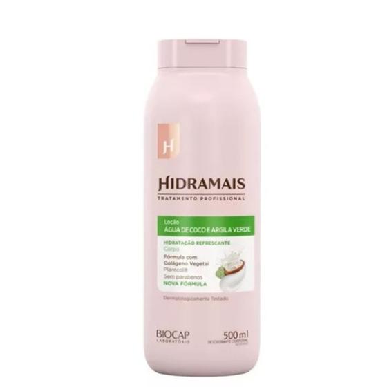 Imagem de Hidratante Corporal Hidramais Água de Coco e Argila Verde 500 ml