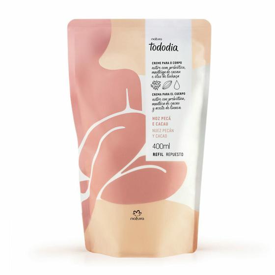 Hidratante Corporal Natura Tododia Noz Pecã e Cacau 400ml (Refil ...