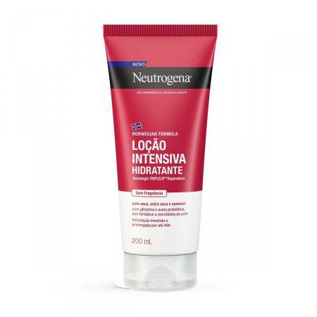 Imagem de Hidratante corporal neutrogena norwegian formula loção intensiva sem fragrância 200ml