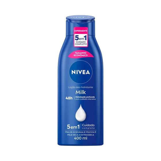 Imagem de Hidratante Corporal Nivea 400ml Milk Extra Seca