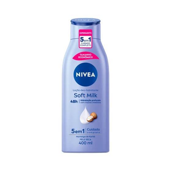 Imagem de Hidratante Corporal Nivea 400ml Soft Milk