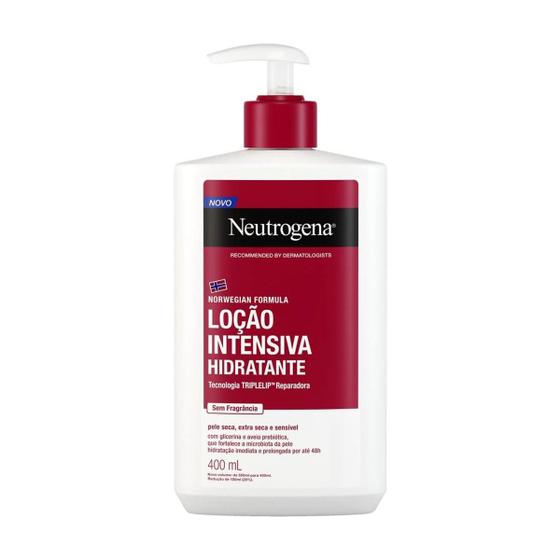 Imagem de Hidratante Corporal Norwegian Sem Fragância Pele Seca Extra Seca E Sensível 400ml Neutrogena