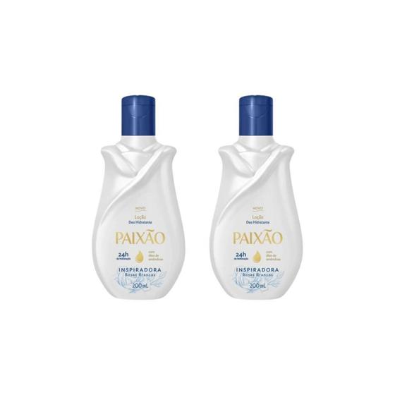 Imagem de Hidratante Corporal Paixao 200Ml Inspiradora - Kit Com 2Un