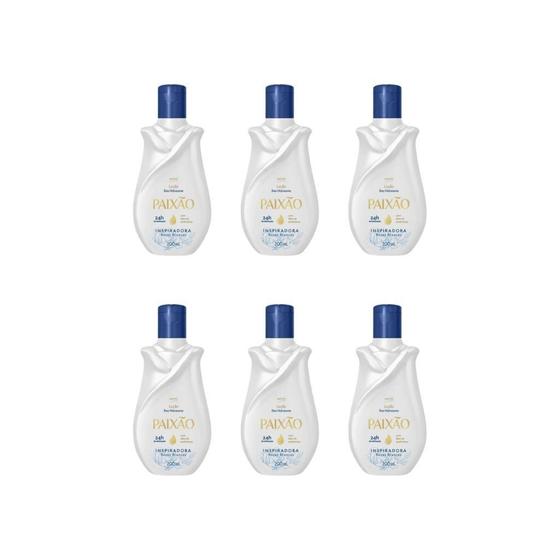 Imagem de Hidratante Corporal Paixao 200Ml Inspiradora - Kit Com 6Un