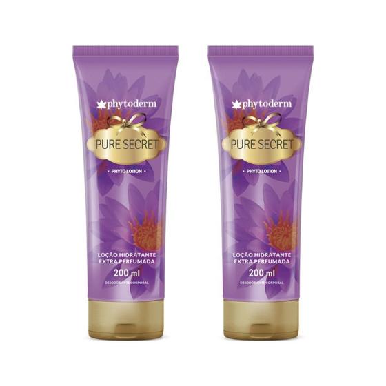 Imagem de Hidratante Corporal Phyto Lotion 200Ml Pure Secret - Kit 2Un