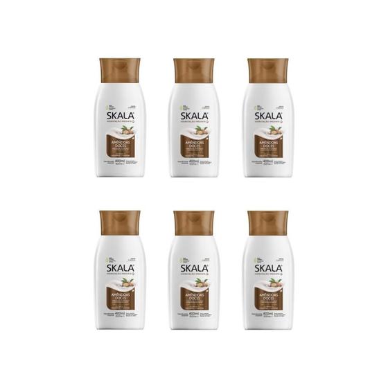 Imagem de Hidratante Corporal Skala 400Ml Amendoas Doces-Kit C/6Un