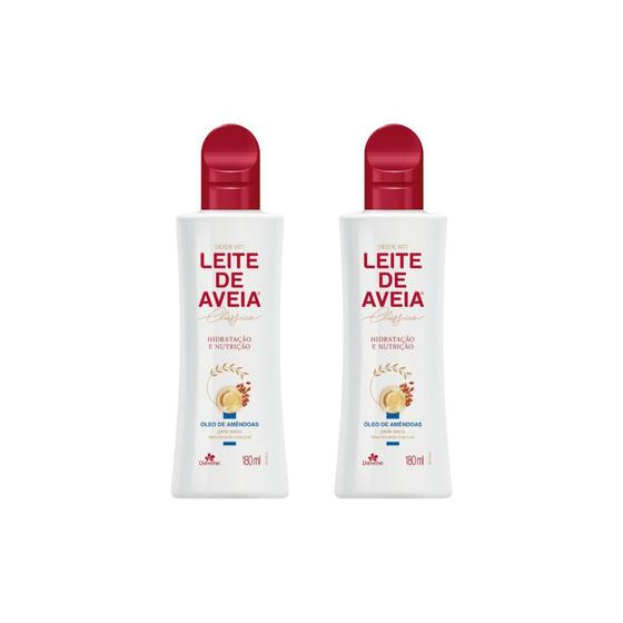 Imagem de Hidratante  Davene Leite Aveia 180ml Oleo Amendoas-2un