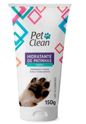 Imagem de Hidratante De Patinhas Patas Cachorro E Gatos Pet Clean 150g