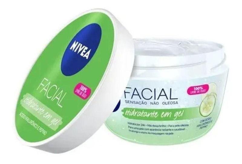 Hidratante Facial em Gel Nivea 100g c/ Pepino E Acido Hialurônico Menor preço em Hidratante Facial em Gel Nivea 100g c/ Pepino E Acido Hialurônico