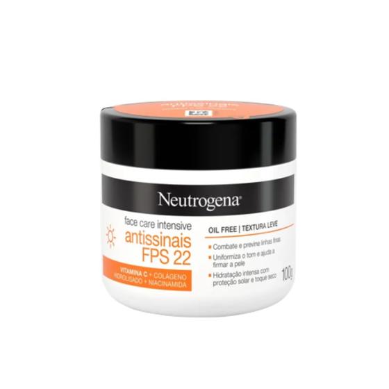 Imagem de Hidratante Facial Neutrogena Face Care Antissinais Dia FPS 22 100g