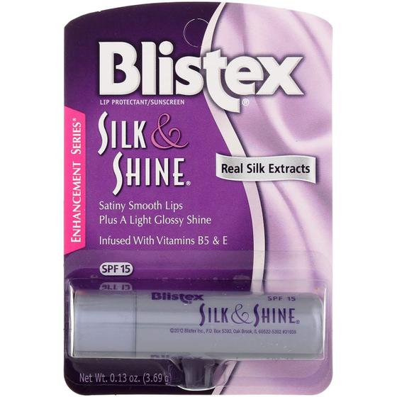 Imagem de Hidratante Labial Blistex Silk & Shine - Pacote com 6 Unidades (3,7ml - Sem SPF)