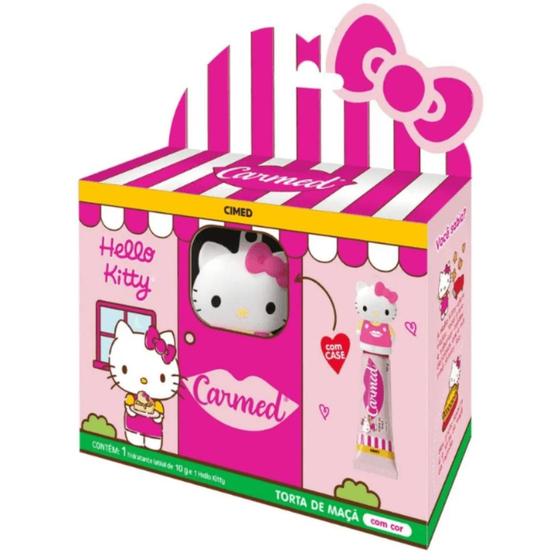 Imagem de Hidratante Labial Carmed 10G Hello Kitty