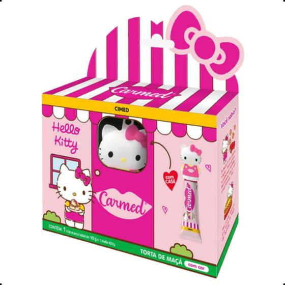 Imagem de Hidratante Labial Carmed Hello Kitty Torta Maça 10g