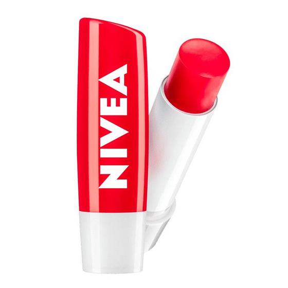 Imagem de Hidratante labial Morango Shine Nivea 24 horas