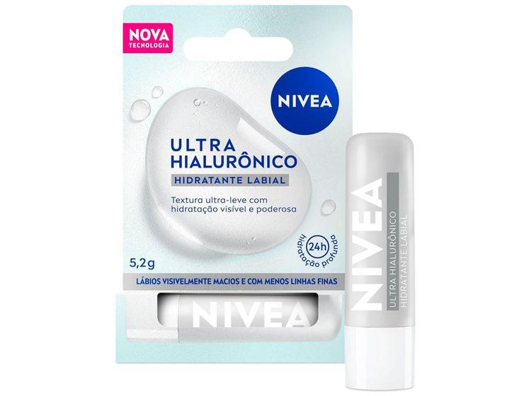 Imagem de Hidratante Labial Nivea Ultra Hialurônico 5,2g