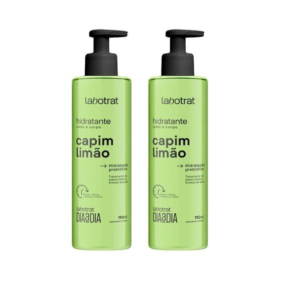 Imagem de Hidratante Labotrat 190Ml Capim Limao - Kit Com 2Un