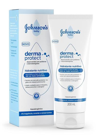 Hidratante Nutritivo Derma Protect Johnson's Baby 200ml - Loção ...