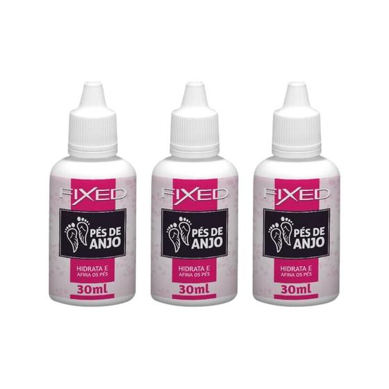 Imagem de Hidratante Para Os Pes Fixed Pes De Anjo 30Ml - Kit Com 3Un