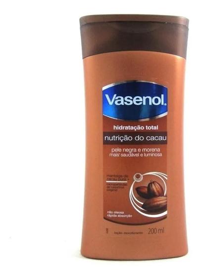 Imagem de Hidratante Pele Negra Vasenol Nutrição Cacau 200ml