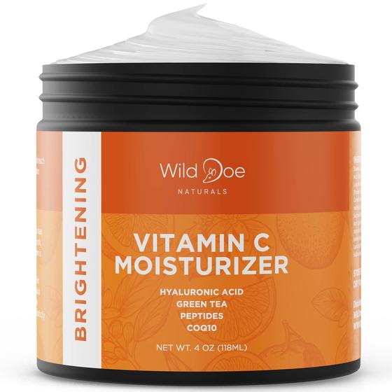 Imagem de Hidratante Wild Doe Naturals Vitamina C para rosto e pescoço 120 ml