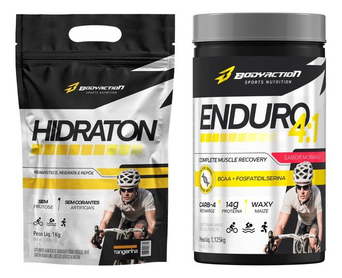 Imagem de Hidraton Isotônico Endurance 1kg + Enduro 4:1 Bodyaction