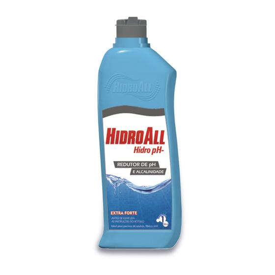 HidroALL - Hidro Ph- Redutor de Ph 1L Extra Forte - Redutor de pH ...