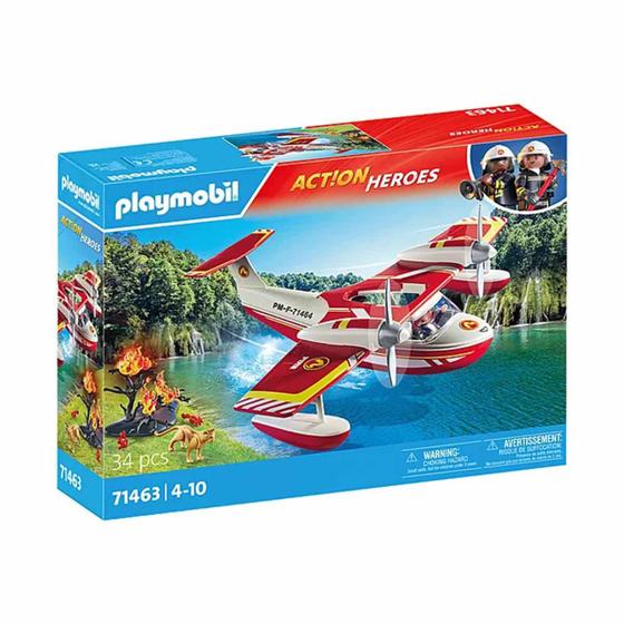 Imagem de Hidroavião de Bombeiros - Playmobil Action Heroes 71463