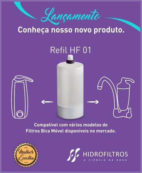 Imagem de Hidrofiltros Refil compatível com os filtros Acquabella e Vitale da Lorenzetti, 904-0530
