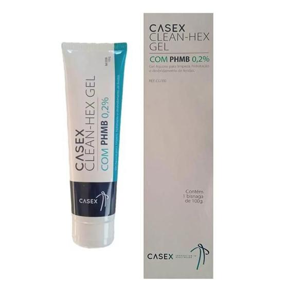 Imagem de Hidrogel Clean-hex com PHMB 0,2% 100g Casex
