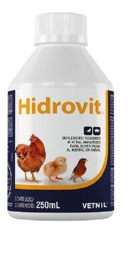 Imagem de Hidrovit Suplemento Vitaminico Para Aves Vetnil - 250 ML