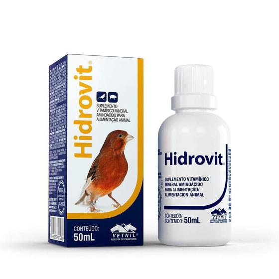 Imagem de Hidrovit Ventil para Pássaros Roedores - 50ml