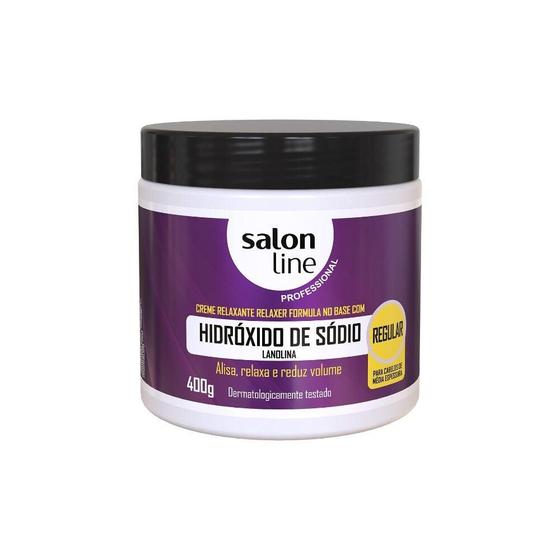 Imagem de Hidróxido de Sódio Lanolina Regular Salon Line 400gr