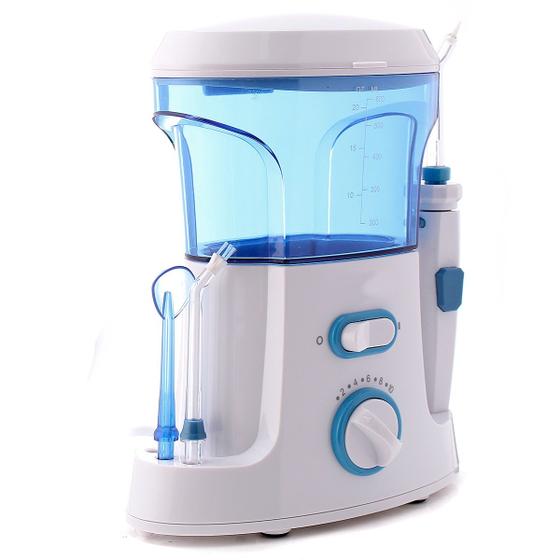 Imagem de Higienizador Bucal Dental Elétrico Bivolt 600ml Limpeza Profunda com Jato D'água