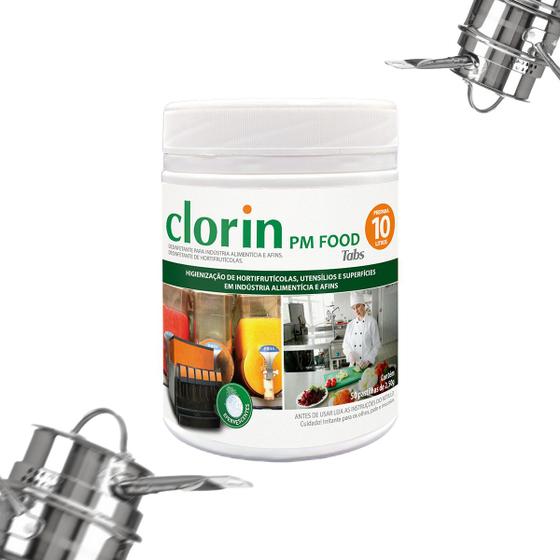 Imagem de Higienizador de Alimeto PM FOOD 10L 50 pastilhas Aprovado para Organico
