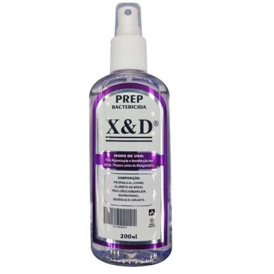 Imagem de Higienizador De Unha Prep Bactericida X&D 200Ml