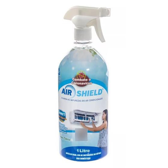 Imagem de Higienizador e Bactericida para Ar Condicionado Air Shield 1L