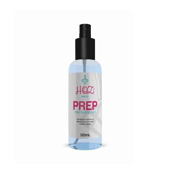 Imagem de Higienizador Unhas Prep Spray Azul HQZ Nails Premium 120ml