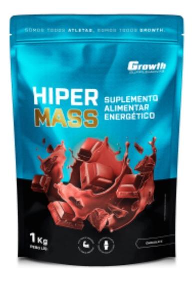 Imagem de Hiper Mass 1kg Sabor Chocolate - Growth Supplements