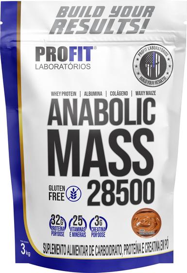 Hipercalórico Anabolic Mass 28500 - 3kg - Profit Labs é boa?