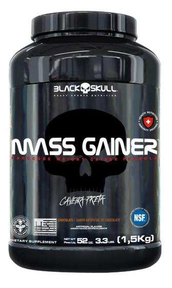 Hipercalórico black skull mass gainer - 1.5kg é boa?