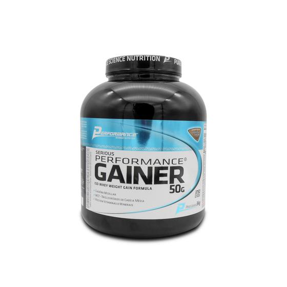 Imagem de Hipercalórico (Massa) Serious Gainer - Cookies'N Cream - Performance Nutrition - 3Kg