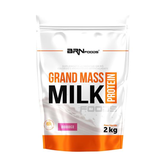 Imagem de Hipercalórico SEM SOJA Grand Mass Milk 2kg - BRN Foods