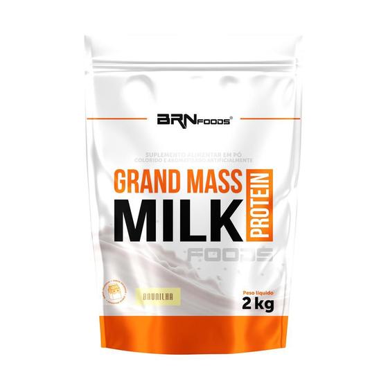 Imagem de Hipercalórico SEM SOJA - Grand Mass Milk Protein Foods - BRN Foods 2kg 