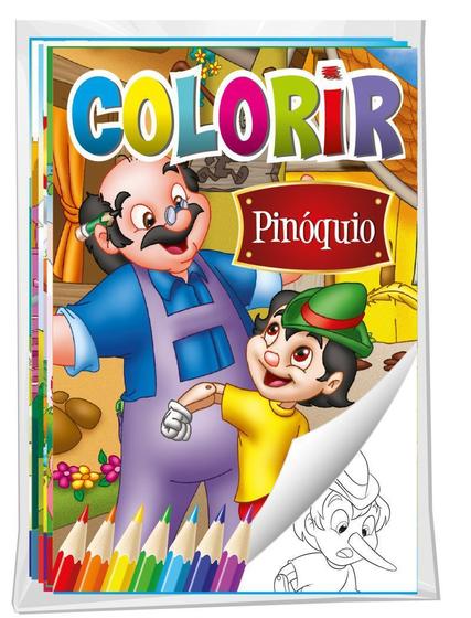 Imagem de Histórias Clássicas para Colorir  8 Livros de Histórias Eternas para Pintar e Divertir! - Bicho Esperto