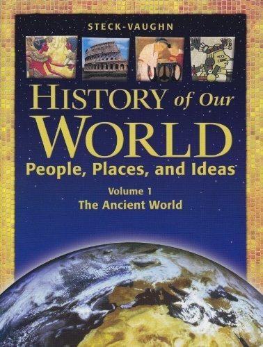 Imagem de History Of Our World - Volume 1 The Ancient World - Student Edition - Harcourt - Steck-Vaughn Publishers