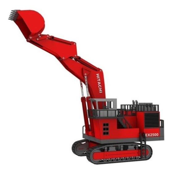 Imagem de Hitachi Ex2500 Excavator- Quebra Cabeça Em Mdf